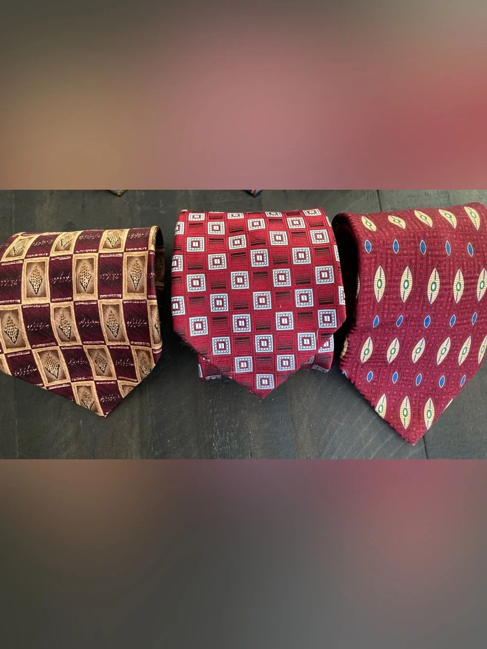 Men's and 100% Silk Ties - Assorted sizes and brands
